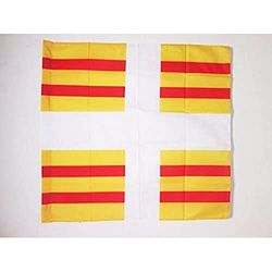 AZ FLAG Bandiera Fanteria Imperio Francese BÉARN 1684-1762 90x90cm - Bandiera ORDINANZA del REGGIMENTO 90 x 90 cm Foro per Asta