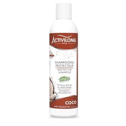 ACTIVILONG - Shampooing Protecteur Coco - Cheveux Abîmés Ou Déshydratés - Protège, Nourrit - Ingrédients Naturels - Phytorepair System - Made In France - 125ml