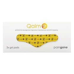 Paingone Qalm – Gels de remplacement| Prévient et soulage les migraines| traitement des migraines, crises de migraines| Prévient et soulage les maux de tête| soulagement rapide et sans médicament