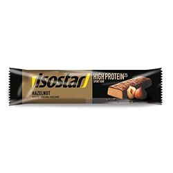 Isostar - Barre High Protein 25 - Barre Énergétique Riche en Protéines - Saveur : Noisette - Poids : 35 g - 185170