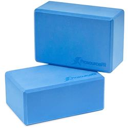 ProsourceFit Foam Yoga Blocks, High Density EVA Yoga Bricks 4" x 6" x 9" (Conjunto de 2)