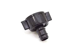 S&M 543029 Terminal druppelbus 1/2 inch x 12 mm, zwart