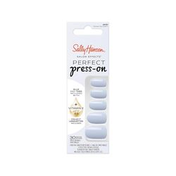 Sally Hansen Faux Ongles Salon Effects Perfect Press-On, 131 OZONE YOU DIDN'T, N'abîment pas vos Ongles Naturels, Manucure Rapide & Facile, Résultat Professionnel, Capsules Réutilisables.