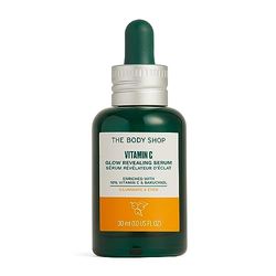 The Body Shop Vitamina C Glow Revealing Siero Irregolare tonalità della Pelle Dull Vegan 30ml Occhiali, Clear, Taglia Unica Donna