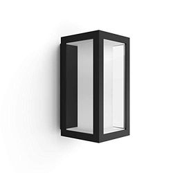 Philips Hue Impress White and Colour Ambiance LED Smart Garden Wall Light [Slim], Works with Alexa, Google Assistant and Apple Homekit
