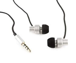 Gembird MHS-EP-CDG-S auricolare per telefono cellulare Stereofonico Argento Cablato