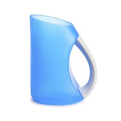 Munchkin Soft Rim Jarro para casa de banho de bebé | Enxaguadora de champô para bebés e crianças pequenas | Dispositivo de enxaguar para crianças | Jarro para lavar o cabelo com pega fácil aderência