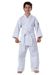 KWON ClubLine Taekwondo pak tijger, wit, 150, 551001150