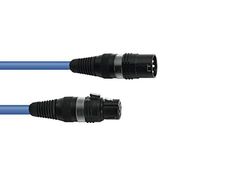 Zomer Cable DMX kabel XLR 3-polig 3m bl Hicon