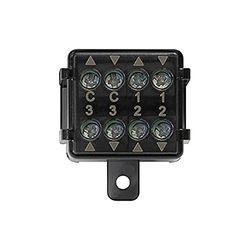 Vimar 03997 centrale module Quid 2 Ink No, 6 uitgangen voor rolluiken relaismodule Quid 03996 installatie in verdeeldozen of fruithouder