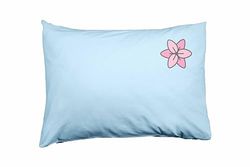 Bona Basics, Funda de cojín Decorativa, decoración del hogar, para sofá, cafetería, Tamaño: 50x35 cm, Color: Azul Claro