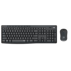 Logitech MK295 Kit Mouse e Tastiera Wireless, Layout ‎Portoghese Qwerty, Bianco