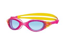 Zoggs 302563 Panorama Jnr , Bambina, Rosa/Giallo/Tint, taglia unica
