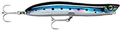 Rapala - Visaas MaxRap Walk'n Roll – visuitrusting met robuuste constructie – lokaas voor het vissen in de zee – gemaakt in Estland – oppervlak voor zwemprof – maat 13 cm/29 g – HD Blue Sardine