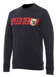 DAINESE - Knee Down Sweater, tröja med rund hals, bomull, herr, ni-järn, S, Nine-järn, S