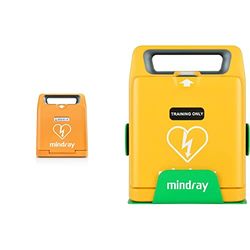 Mindray Beneheart C1A AED, Fully Automatic Defibrillator + Mindray Beneheart Automated External Defibrillator (AED) Wall Bracket