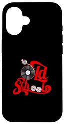 Red Old School Classic Red Graphic Case for iPhone 16