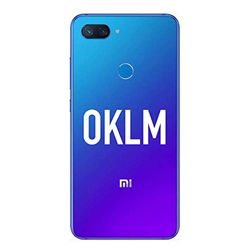 Beschermhoes voor Xiaomi Mi 8 Lite OKLM – zacht transparant inkt wit