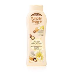 TULIPÁN NEGRO, GEL DE BAÑO VAINILLA Y NUECES DE MACADAMIA 650ML