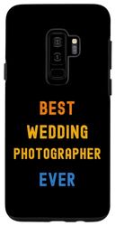 Coque pour Galaxy S9+ Meilleur photographe de mariage jamais apprécié