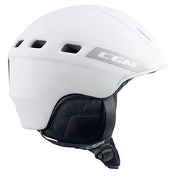 CGM Primo, uniseks skihelm, voor volwassenen, wit, mat, M (54-58cm)