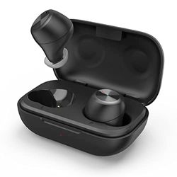 Thomson Bluetooth hoofdtelefoon, True Wireless in-ear hoofdtelefoon met microfoon, oordopjes met laadstation, lichte draadloze hoofdtelefoon met spraakassistent en touch-bediening, IPX4, Bluetooth