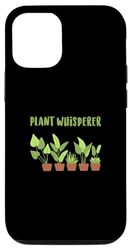 Carcasa para iPhone 13 Pro Plant Whisperer Design Plantas verdes Amante de las plantas