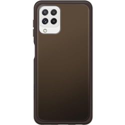 Samsung Soft Clear Cover custodia morbida in TPU per Galaxy A22 Lte, Black