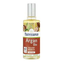 Natessance - Huile D'Argan Bio Équitable - 100% Pure - Certifié Agriculture Biologique - Flacon de 50 ml