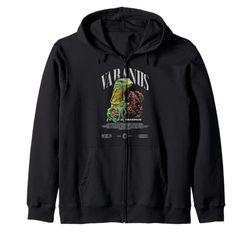 Green Tree Monitor de lagarto propietario de la marihuana de Sudadera con Capucha