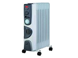 Polaire olieradiator, 11 elementen, ideaal voor het behoud van een optimale temperatuur en voor efficiënte warmte in ruimtes.