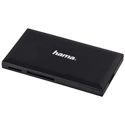 Hama 00181018 USB 3.0 Preto - Leitor (MS Duo,MS PRO Duo,MS PRO Duo HS,MicroSD (TransFlash),MicroSDHC, MicroSDXC, SD, SDHC, SDXC, USB 3.0, preto, 903 mm, 90 mm, 503 MM)