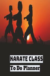 Karate Class To Do Planner