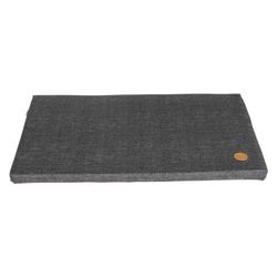 JACK AND VANILLA, Panier pour Chien, Matelas Cage, Modèle Manchester, Couleur Gris, Taille M, 73 x 45 x 5cm