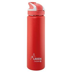 LAKEN Botella acero inox. 18/8 Summit - 0,75L - Rojo