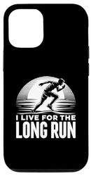 Custodia per iPhone 12/12 Pro Ultra Running Ultramarathon Runner Marathoner Ultra