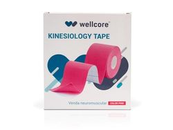 Benda neuromuscolare scatola 6 pz 5x5 cm Wellcore (Rosa)