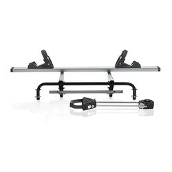 PICOYA Atera 022710 Extensão EVO 2, alumínio anodizado, trilho de roda com distanciador para transportar uma 3ª bicicleta