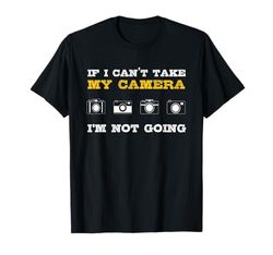My Camera I Photographer Camera Photography Photo Lens T-Shirt