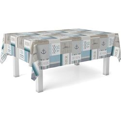 ECOMMERC3 Rectangular Oilcloth Tablecloth Size 200 x 140 cm Style, Durability and Easy Cleaning for Your Table – Stain-Resistant and Waterproof Oilcloth Tablecloth