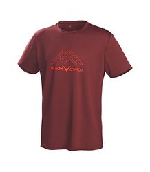 Black Crevice T-shirt desportiva de homem I tamanhos I t-shirt desportiva com estampado I t-shirt desportiva de homem I t-shirt fitness respirável para homem