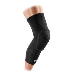McDavid 6448 Elite HEX benmuffar/par, svart (svart), L