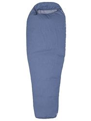 Marmot Nanowave Mummy Sleeping Bag para homem, cinzento (Steel Onyx), comprimento - 198 cm