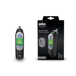Braun ThermoScan 7 Ear thermometer - Age Precision Technology - Colour-coded Digital Display - Baby and Infant Friendly - 1 Brand among doctors(1)