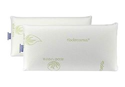 Todocama Todolit Viscoelastic Aloe Vera Plus Pillow, Green, Pack of 2, 75 cm
