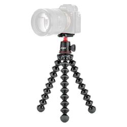 JOBY Kit GorillaPod 3K, Treppiede Leggero Flessibile con Testa a Sfera per Fotocamere DSLR e CSC/Mirrorless, Portata Max 3 kg, Made in Italy, JB91507-BWW, Nero