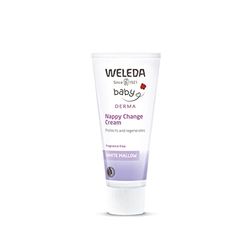 Weleda Baby Derma Nappy Cream, White Mallow, Barrier Cream for Baby, Dermatologically Tested for Very Dry Skin, Developed by Professionals, Fragrance Free, 50 ml