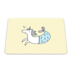 Bonamaison, Rectangle Pop Art Digital Printed Mouse Pad, Non-Slip Base, for Office and Home, Size: 22 x 18 cm