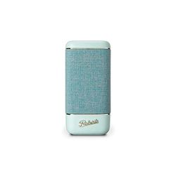 Roberts Beacon 335 altoparlante Bluetooth portatile, ricaricabile, autonomia 15 ore, due radiatori passivi per bassi amplificatori bassi, equalizzatore, accoppiamento stereo blu cielo