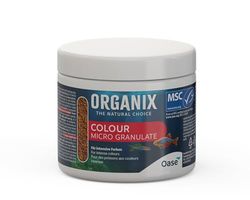 OASE ORGANIX Micro Colour Granulate, 175 ml - mangime per pesci in forma di granulato, alimento per acquari per le specie ittiche più piccole, aumenta la colorazione